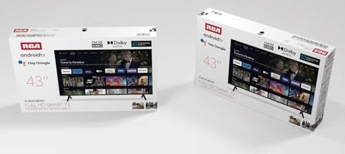 43-Inch Frameless Smart TV — Television, RCA