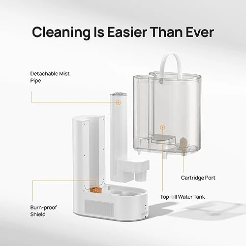 6L Smart Warm & Cool Mist Humidifier — Air Moisturizers, Dreo