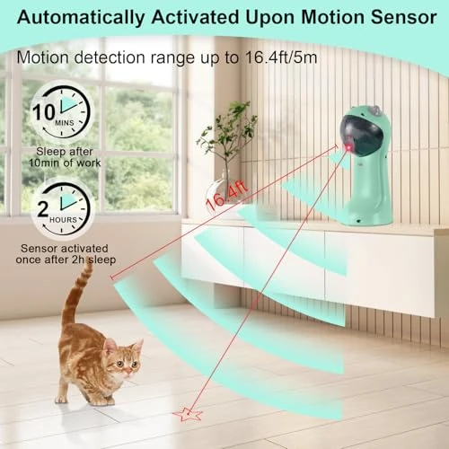 Automatic Motion-Activated Cat Toy — Cat Playthings, TBTeek