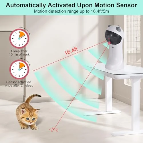 Automatic Motion-Activated Cat Toy — Cat Playthings, TBTeek