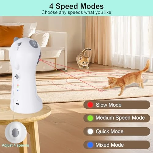 Automatic Motion-Activated Cat Toy — Cat Playthings, TBTeek