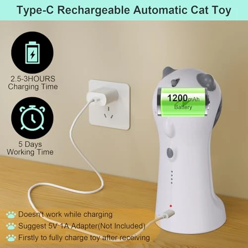 Automatic Motion-Activated Cat Toy — Cat Playthings, TBTeek