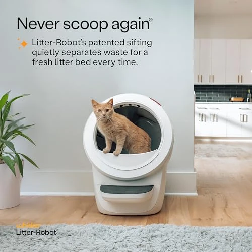 Automatic Self-Cleaning Cat Litter Box Supply Bundle — Waste Bins, Whisker