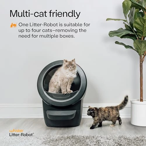 Automatic Self-Cleaning Cat Litter Box Supply Bundle — Self-Cleaning, Whisker