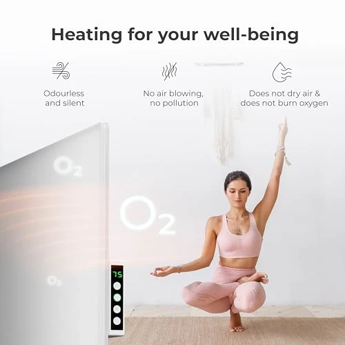 Infrared Heater with Thermostat — Portable Heating Solutions, AENO