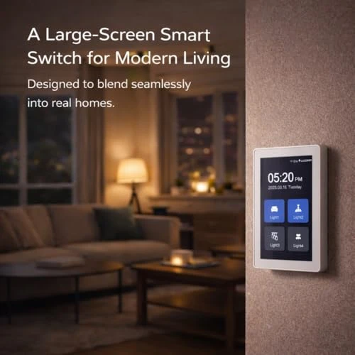 Large LCD Smart Light Switch — Smart Switch, LANBON