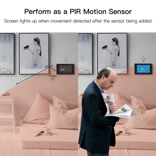 Programmable WiFi Smart Thermostat — HVAC Controls, MoesGo