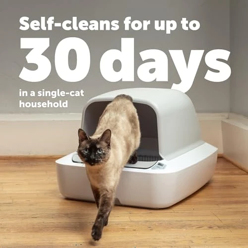 Self-Cleaning Cat Litter Box System with Enclosed Front-Entry — Waste Bins, PetSafe