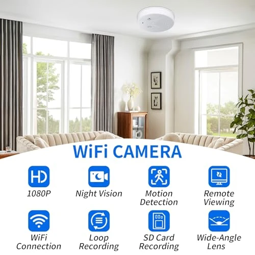 Smart Camera with Night Vision and Motion Detection — Cameras & Monitors, eovas