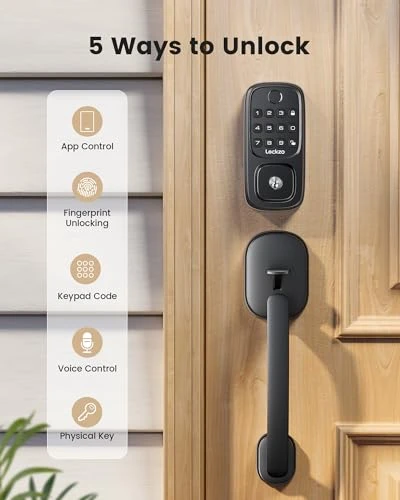 Smart Deadbolt Lock with Fingerprint and Keypad — Deadbolts, Lockzo