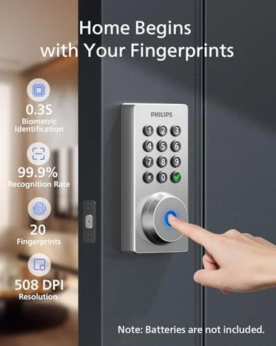 Wi-Fi Door Lock — Deadbolts, Philips