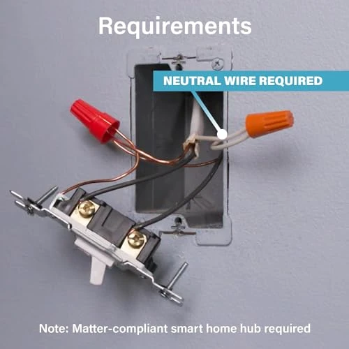 Wi-Fi Matter Smart Switch — Dimmer Switches, Legrand