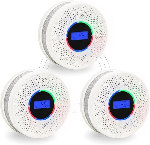 Wireless Interconnected Smoke and Carbon Monoxide Detector with Digital Display — Carbon Monoxide Detectors, KLTsenaife