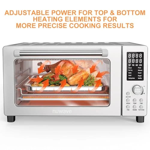 Air Fryer Toaster Smart Oven — Convection, Nuwave