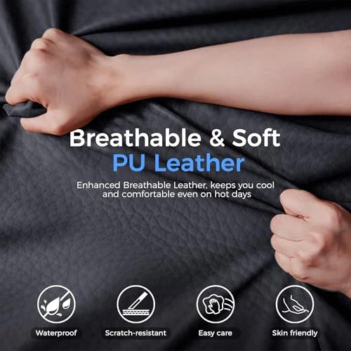 Big and Tall Gaming Chair with Foot Rest, Ergonomic Pocket Spring Lumbar Support, High Back 3D Saddle Shaped Cushion — Gaming Chairs, GTRACING