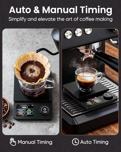 Coffee Scale with Timer and Bluetooth — Weight Management Tools, INSMART