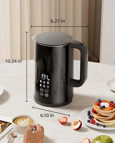 Electric Kettle with Temperature Control — Kettles & Tea Machines, Tisanio