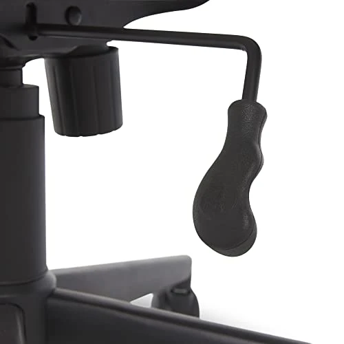 Executive Office Chair with Layered Body Pillows, Contoured Lumbar, Adjustable Seat Height, Bonded Leather — Desk Chairs, Serta