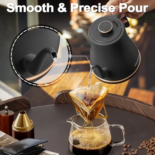 Gooseneck Electric Kettle — Kettles & Tea Machines, Stariver