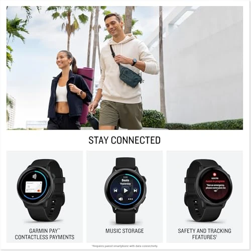 Health and Fitness GPS Smartwatch — Smartwatches, Garmin