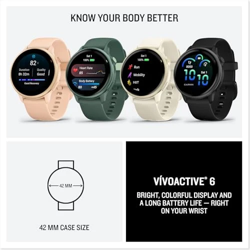 Health and Fitness GPS Smartwatch — Smartwatches, Garmin
