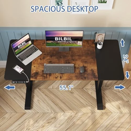 Height Adjustable Electric Standing Desk — Standing Desk, bilbil