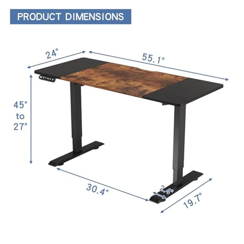 Height Adjustable Electric Standing Desk — Standing Desk, bilbil