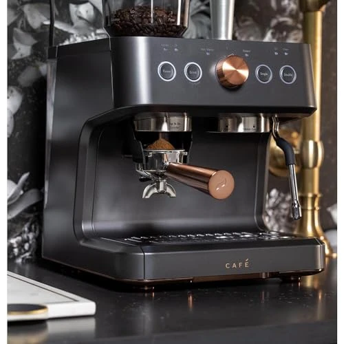 Semi Automatic Espresso Machine with Milk Frother — Coffee & Espresso Combos, Café