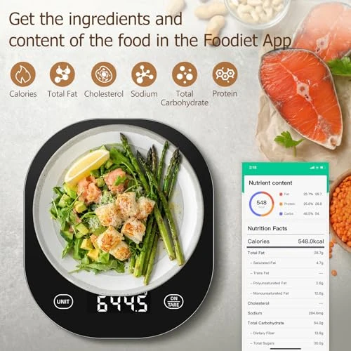 Smart Food Kitchen Scale with Nutritional Calculator — Weight Management Tools, Arboleaf