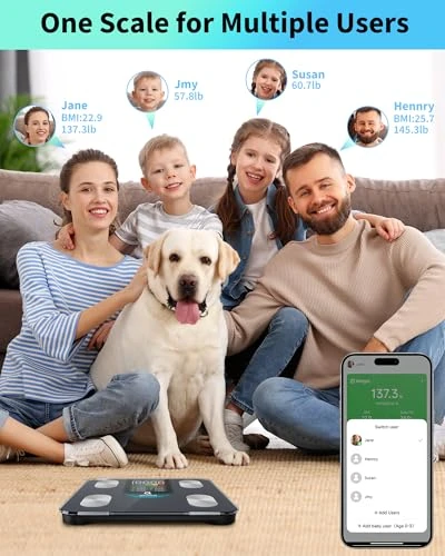 Smart Scale for Body Weight and Fat — Weight Management Tools, Arboleaf