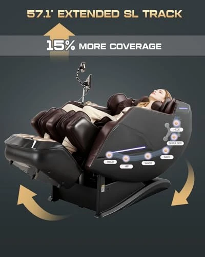 Zero Gravity Shiatsu Massage Chair Recliner — Back Relief Solutions, Armali