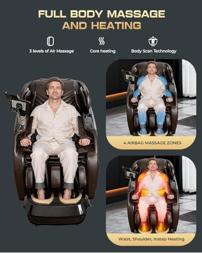 Zero Gravity Shiatsu Massage Chair Recliner — Back Relief Solutions, Armali