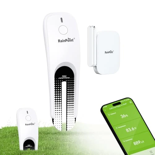 3-in-1 APP Remote Monitoring WiFi Soil Meter — Hygrometers, RainPoint