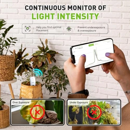 3-in-1 APP Remote Monitoring WiFi Soil Meter — Hygrometers, RainPoint