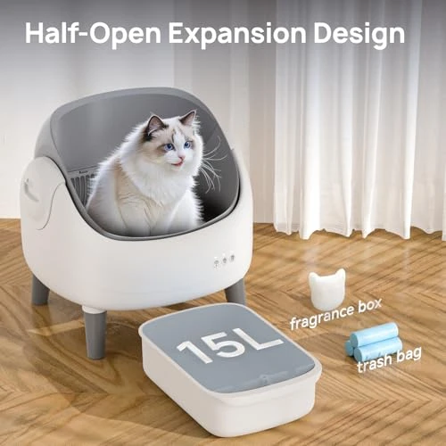 Automatic Cat Litter Box — Waste Bins, ZeaCotio