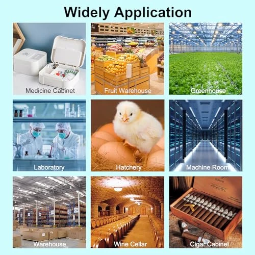 Digital Thermometer Hygrometer — Home Climate Control, Zecamin