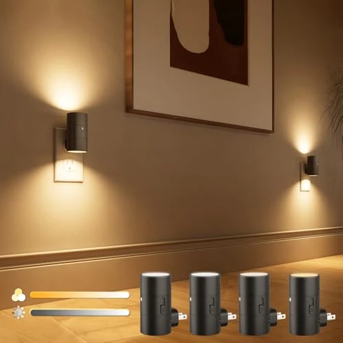 Dimmable LED Nightlight with Dusk to Dawn Sensor — Night Lights, VOLISUN
