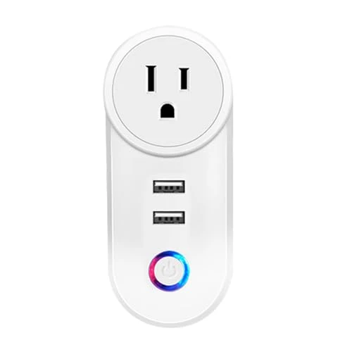 Dual Mode WiFi Smart Plug with 3 Outlets and USB — Power Solutions & Surge Protection, Yvvpiupu