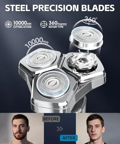 Electric Razor — Rotary, GLLAVA