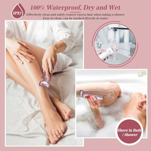Electric Shaver for Legs, Bikini, and Underarm — Foil, Akunbem