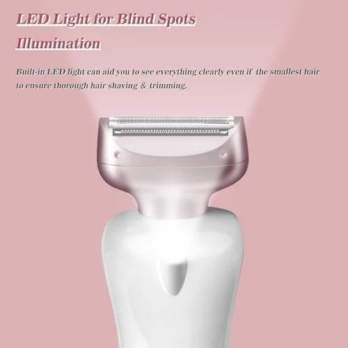 Electric Shaver for Legs, Bikini, and Underarm — Foil, Akunbem