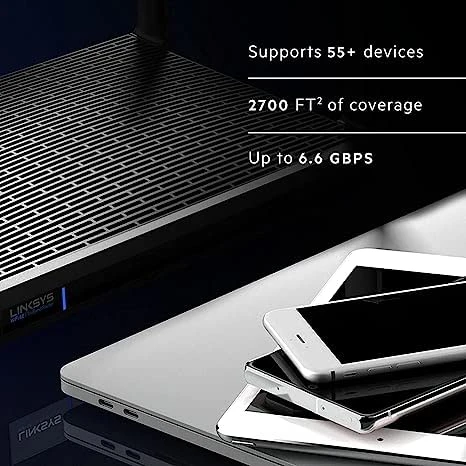 Mesh WiFi Hydra Pro 6E Tri-Band Router — Routers, Linksys