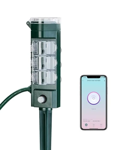 Outdoor Smart Plug Waterproof with 6 Outlets — Plugs, HBN