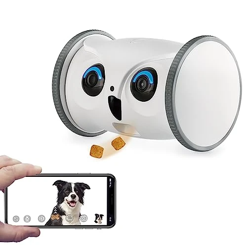 Pet Camera with Treat Dispenser and Interactive Toy — Robot Pet, SKYMEE