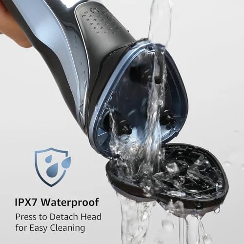 Rechargeable Electric Razor — Nose & Ear Trimmers, GDKLXL