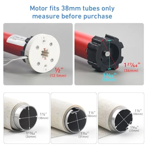 Roller Shade Motor Kit — Roller, Rollerhouse