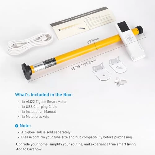 Smart Roller Shade Motor for 32mm Tubes — Roller, Rollerhouse