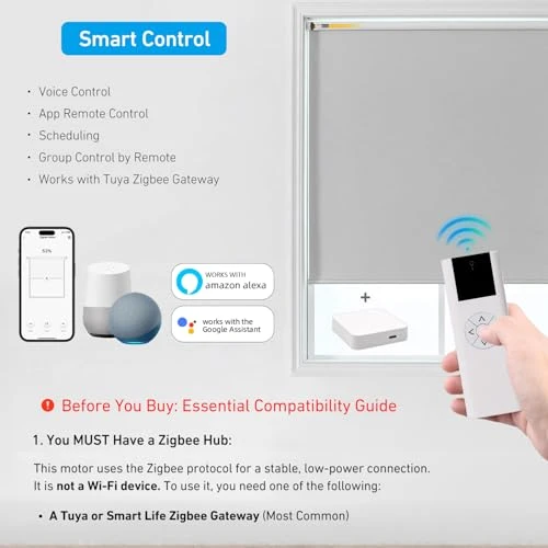 Smart Roller Shade Motor for 32mm Tubes — Roller, Rollerhouse