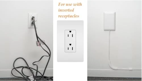 Universal Outlet Concealer with Wi-Fi Smart Power Strip — Power Solutions & Surge Protection, Sleek Socket