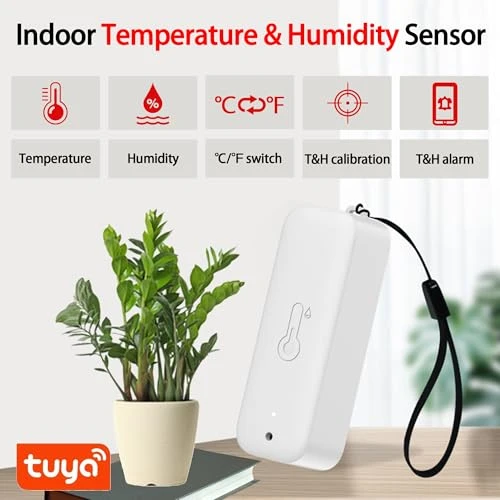 WiFi Hygrometer Thermometer Sensor — Home Climate Control, PHOVOLT